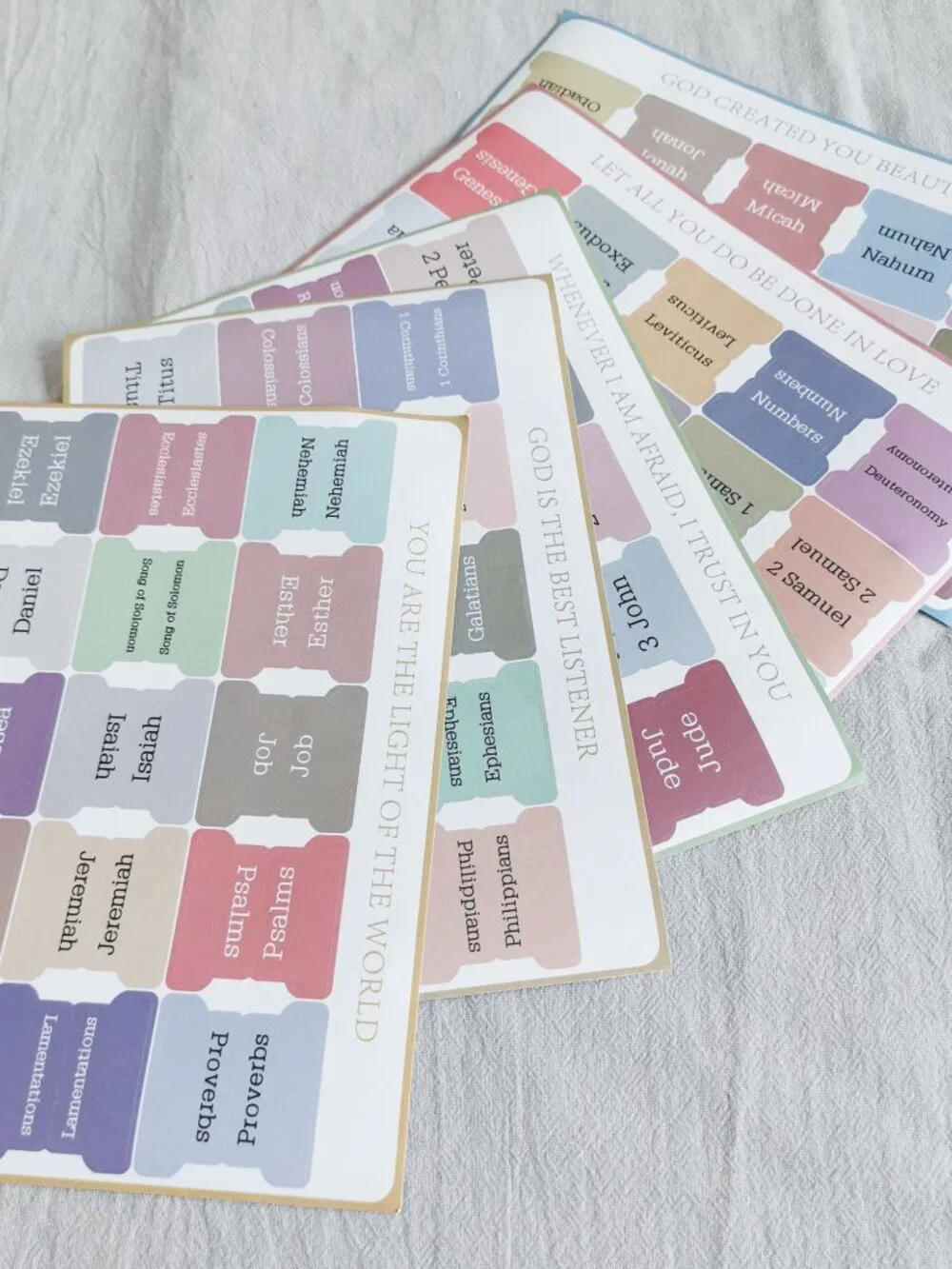 Bible Tab Stickers 75 Aesthetic Peel Stick Index Tabs
